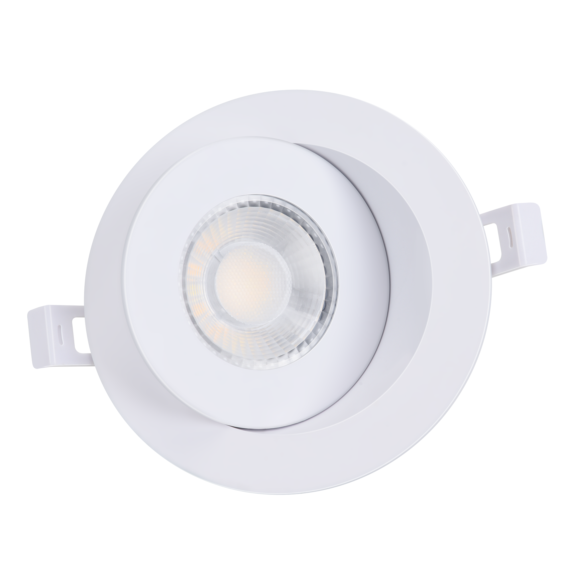 4 '9W LED globe oculaire encastré cardan vers le bas lumière 3CCT IP54 emplacement humide 900LM réglable ETL Energy star certifié