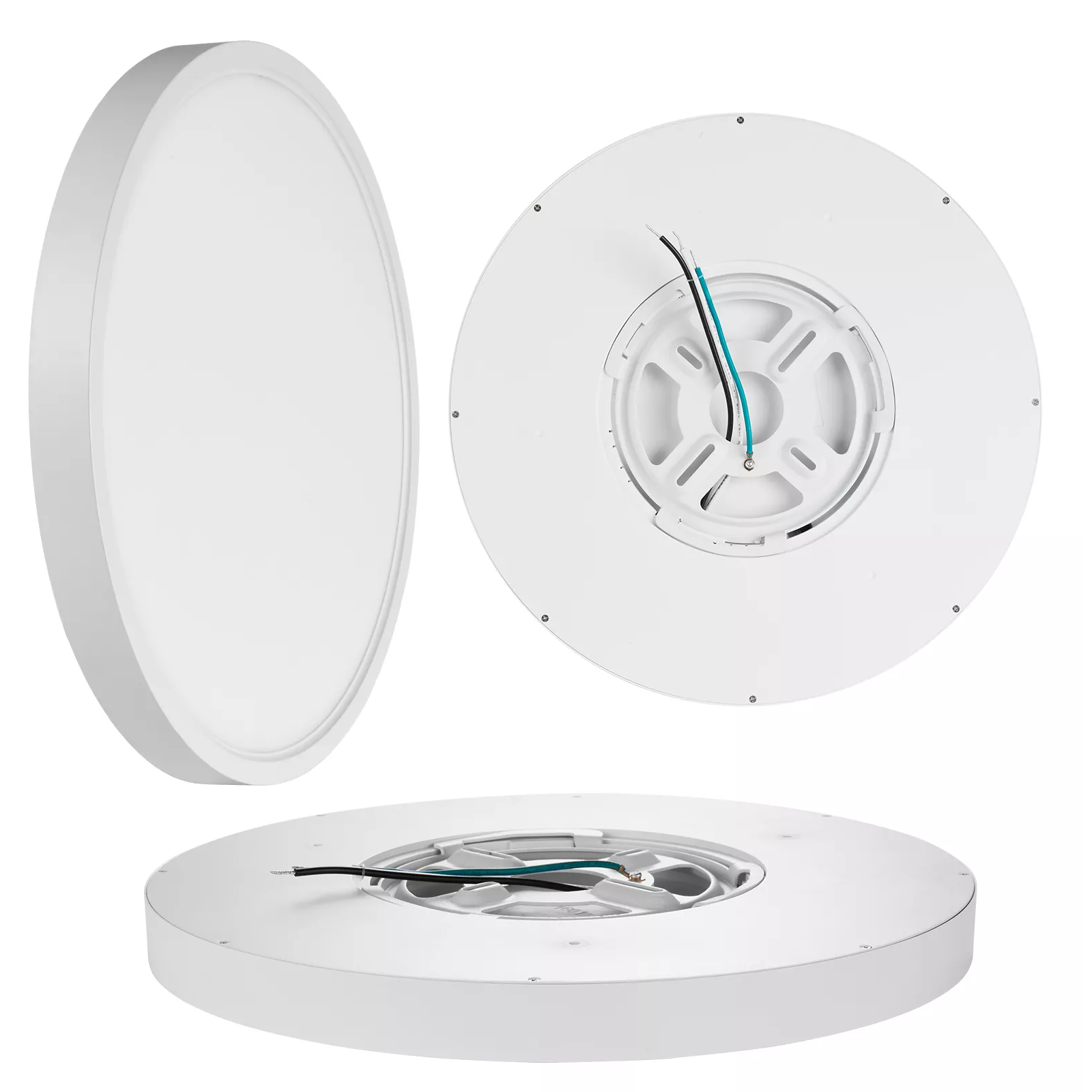 Panneau encastré LED intelligent WIFI CW 2000K-6000K, 9 pouces, éclairage intérieur répertorié ETL Energy Star