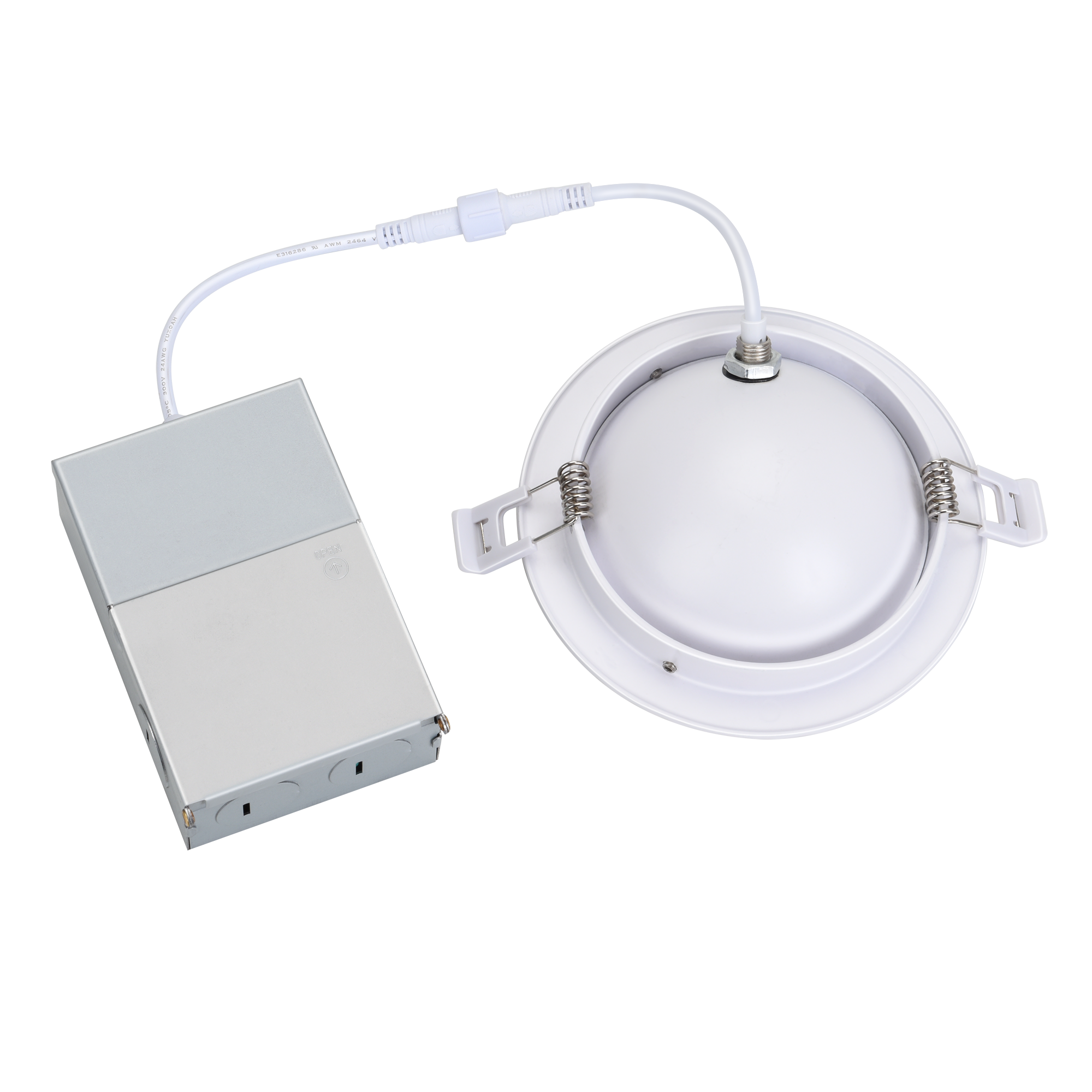 Downlight à cardan à globe oculaire LED télécommandé 4 pouces 2.4G YG013D9-R-2L-WL-2.4G