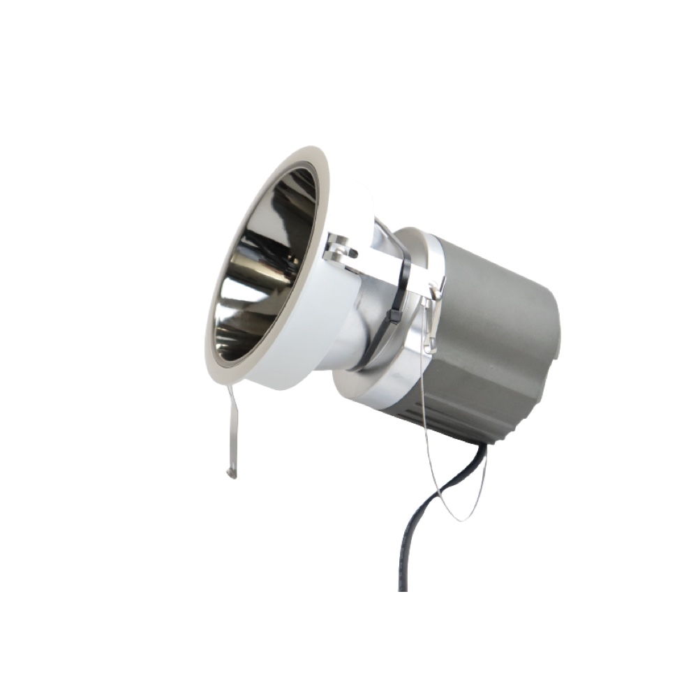 IP65 série profonde UGR &lt;10 rond carré LED COB Downlight 15D-38D Angle de faisceau réglable Downlight